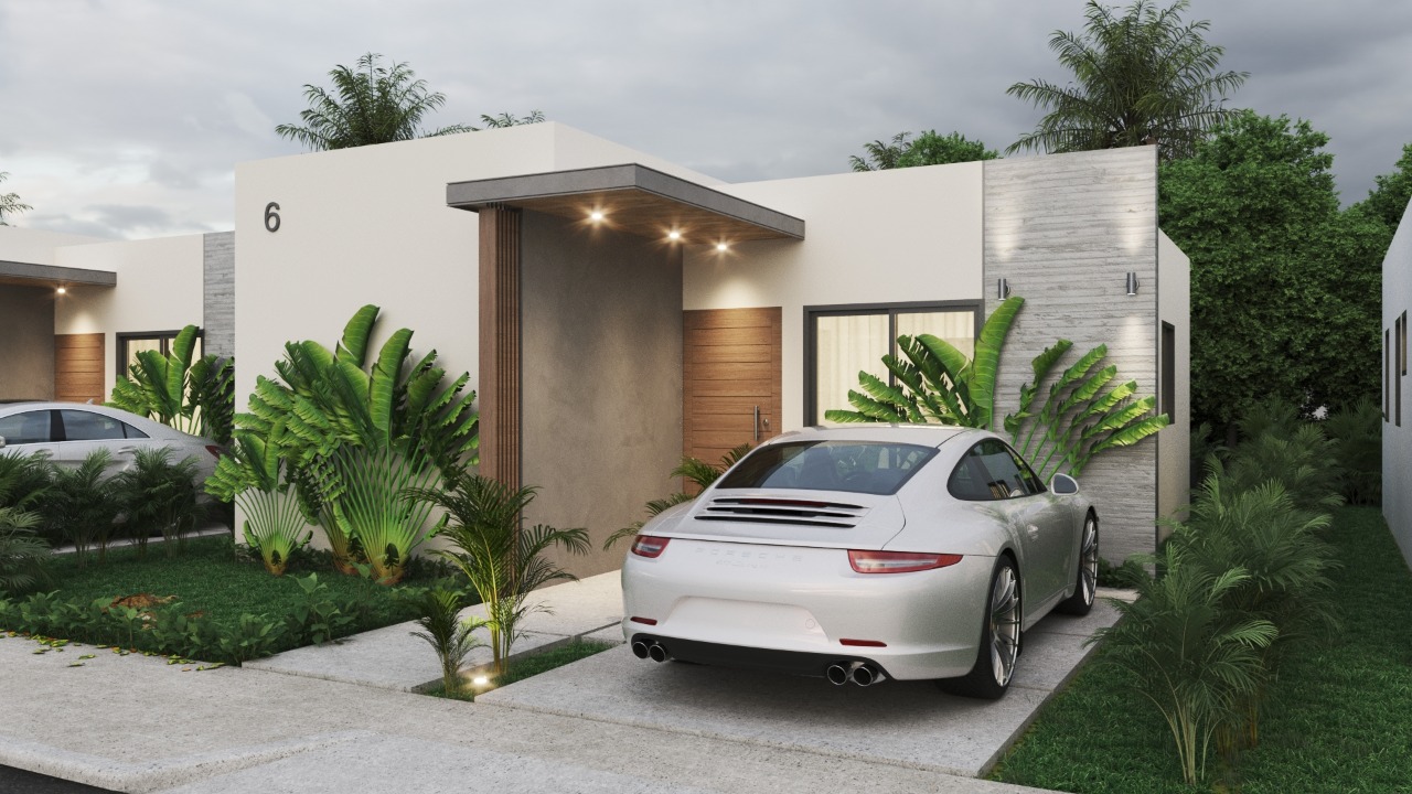 Proyecto de villas en Punta Cana , diseñado y creado con altos estándares de calidad con seguridad 24 horas